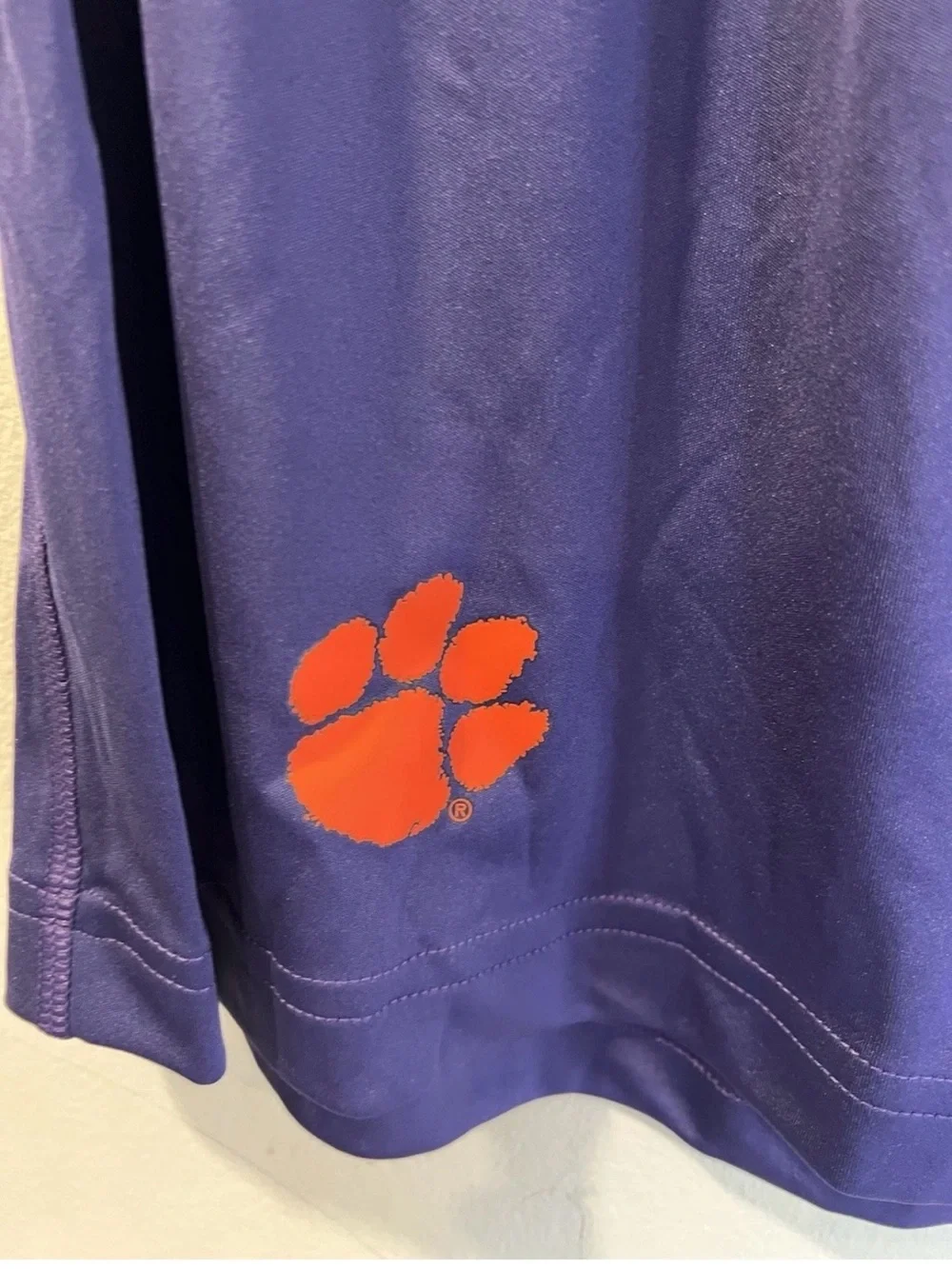 NEW Nike Clemson Tigers Men’s Basketball Shorts Size 3XL Purple